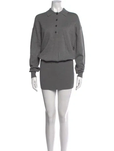 Pre-owned Ser.o.ya Mini Dress W/ Tags In Grey