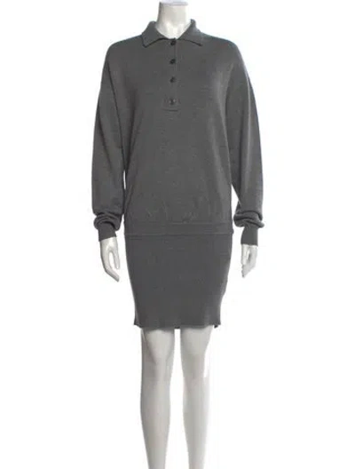 Pre-owned Ser.o.ya Mini Dress W/ Tags In Grey