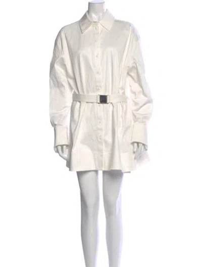 Pre-owned Ser.o.ya Mini Dress In White