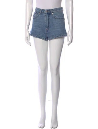 Pre-owned Ser.o.ya Mini Shorts In Blue