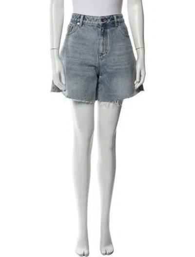 Pre-owned Ser.o.ya Mini Shorts In Blue
