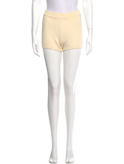 Pre-owned Ser.o.ya Mini Shorts In Neutral