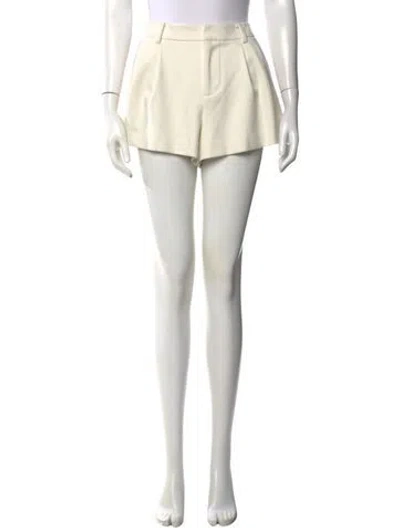 Pre-owned Ser.o.ya Mini Shorts In Neutrals