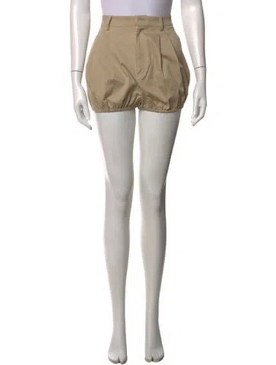 Pre-owned Ser.o.ya Mini Shorts In Neutrals