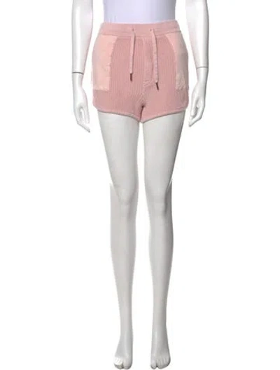 Pre-owned Ser.o.ya Mini Shorts In Pink