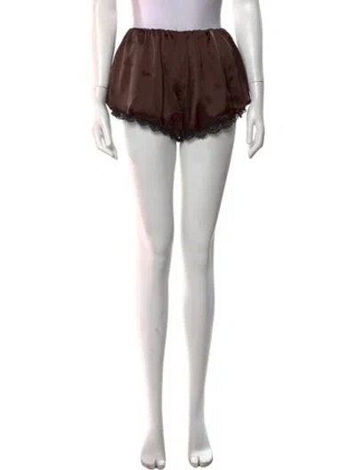 Pre-owned Ser.o.ya Mini Shorts W/ Tags In Brown