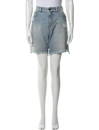 Pre-owned Ser.o.ya Mini Shorts In White
