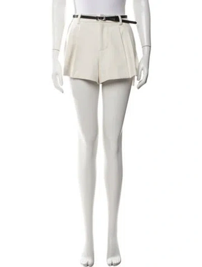Pre-owned Ser.o.ya Mini Shorts In White
