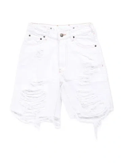 Pre-owned Ser.o.ya Mini Shorts In White