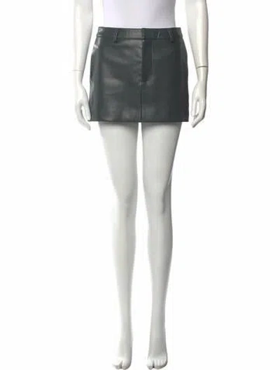Pre-owned Ser.o.ya Mini Skirt In Black
