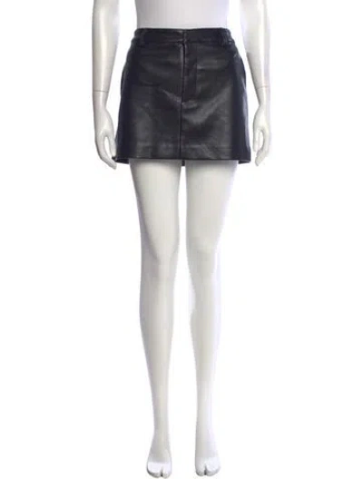 Pre-owned Ser.o.ya Mini Skirt In Blue