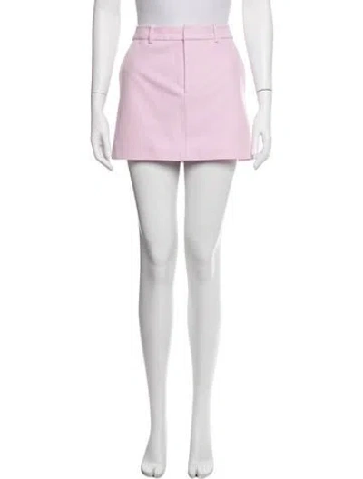 Pre-owned Ser.o.ya Mini Skirt In Pink