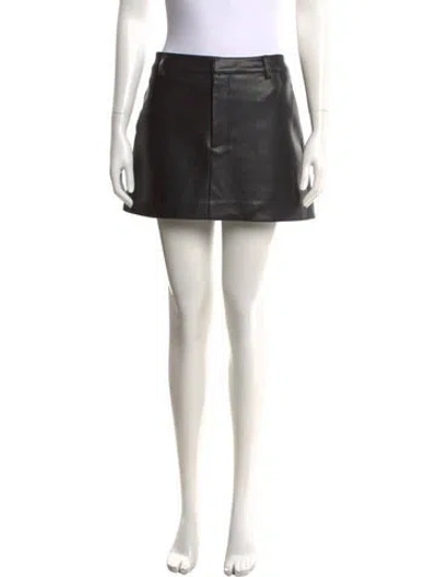 Pre-owned Ser.o.ya Mini Skirt W/ Tags In Black