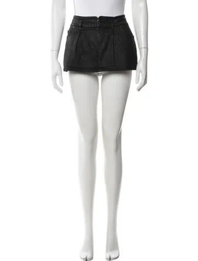 Pre-owned Ser.o.ya Mini Skirt W/ Tags In Black