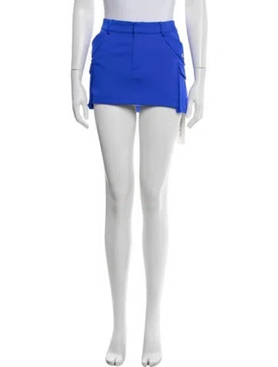 Pre-owned Ser.o.ya Mini Skirt W/ Tags In Blue