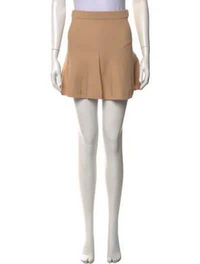 Pre-owned Ser.o.ya Mini Skirt W/ Tags In Neutrals