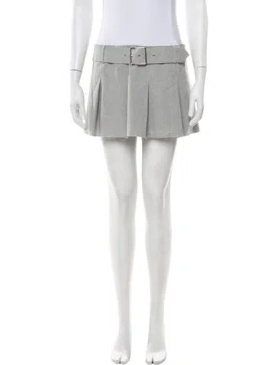 Pre-owned Ser.o.ya Mini Skirt In White