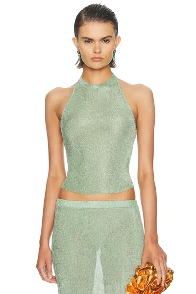 Ser.o.ya Minnie Halter Top In Green