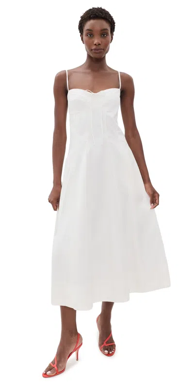 Ser.o.ya Mirelle Midi Dress White