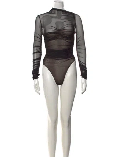 Pre-owned Ser.o.ya Mock Neck Long Sleeve Top W/ Tags In White