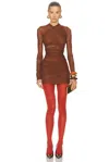 Ser.o.ya Moxey Dress In Brown