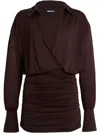 Ser.o.ya Myla Mini Dress In Brown