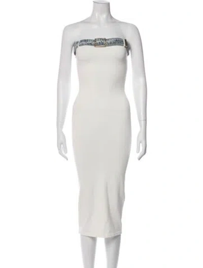 Pre-owned Ser.o.ya Nylon Knee-length Dress In Purple