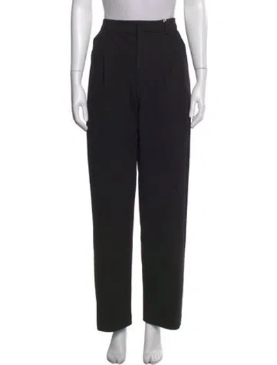 Pre-owned Ser.o.ya Nylon Straight Leg Pants W/ Tags In Black