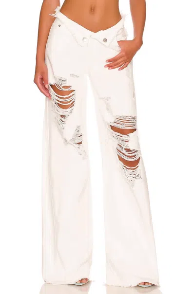 Ser.o.ya Ollie Wide Leg Jeans In White