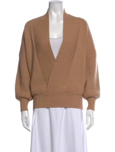 Pre-owned Ser.o.ya Open Front Sweater In Neutrals