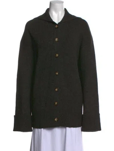 Pre-owned Ser.o.ya Open Front Sweater W/ Tags In Grey