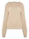 Ser.o.ya Oro Knit Sweater In Neutrals