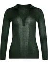 Ser.o.ya Paige Polo Top In Forest Green In Green