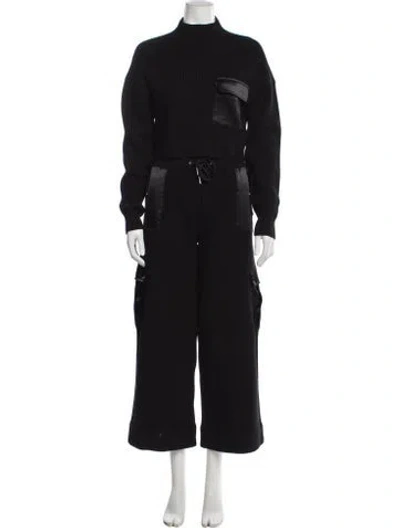 Pre-owned Ser.o.ya Pant Set In Black