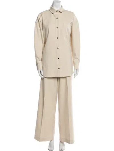 Pre-owned Ser.o.ya Pant Set In Neutral