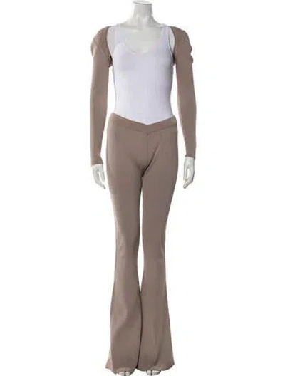 Pre-owned Ser.o.ya Pant Set In Neutrals