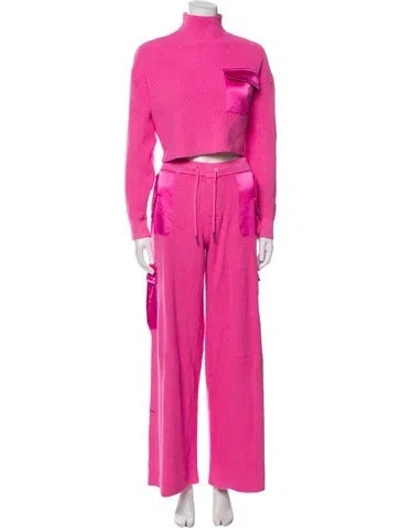 Pre-owned Ser.o.ya Pant Set In Pink