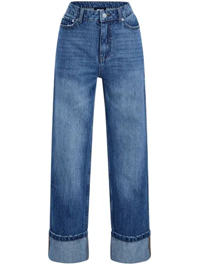 Ser.o.ya Parker High Rise Jean In Blue