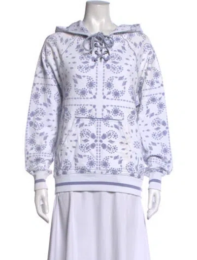 Pre-owned Ser.o.ya Patterned Crew Neck Sweater In Multicolor