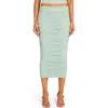 Ser.o.ya Pia Mesh Midi Skirt In Frosted Sea