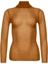 Ser.o.ya Piper Knitted Top In Brown