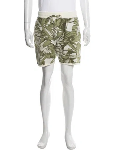 Pre-owned Ser.o.ya Printed Jogger Shorts In Neutral
