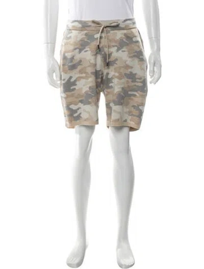 Pre-owned Ser.o.ya Printed Jogger Shorts In Neutral