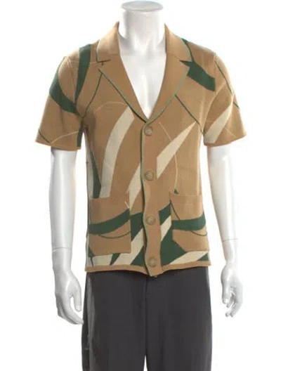 Pre-owned Ser.o.ya Printed Short Sleeve Shirt In Multi