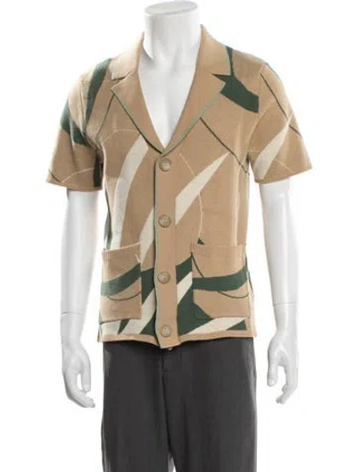 Pre-owned Ser.o.ya Printed Short Sleeve Shirt In Multi