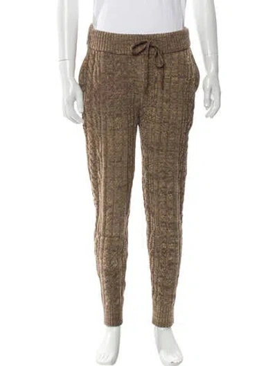 Pre-owned Ser.o.ya Printed Skinny Leg Pants In Neutral