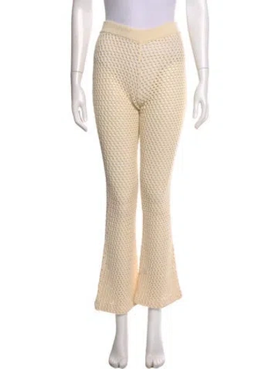Pre-owned Ser.o.ya Printed Wide Leg Pants In Neutral