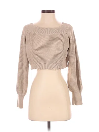 Pre-owned Ser.o.ya Pullover Sweater In Brown