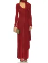 Ser.o.ya Rashelle Maxi Dress In Red