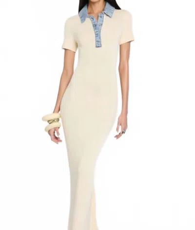 Ser.o.ya Reye Dress In Eggshell In White